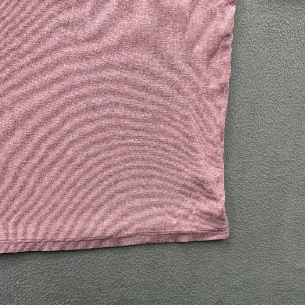 Johnnie-O Polo Shirt Mens Small Pink Long Sleeve Stretch Jersey Pullover Casual - Picture 7 of 9